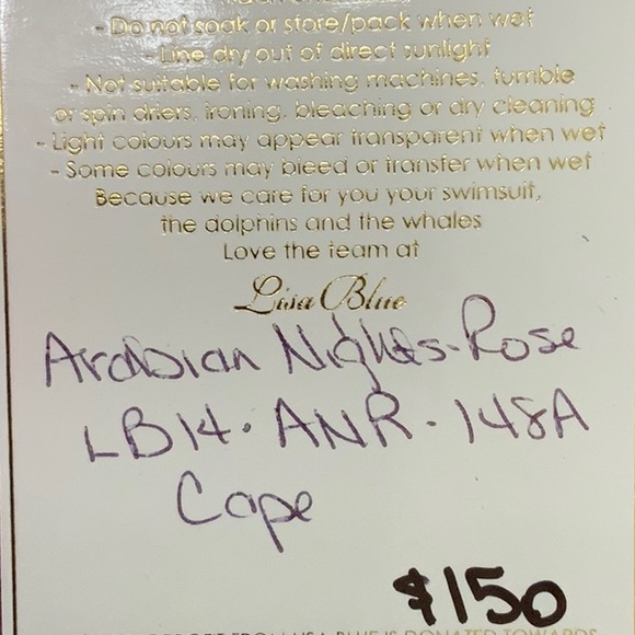 Lisa Blue ARABIAN NIGHTS Cape - Rose Quartz - Picture 9 of 14